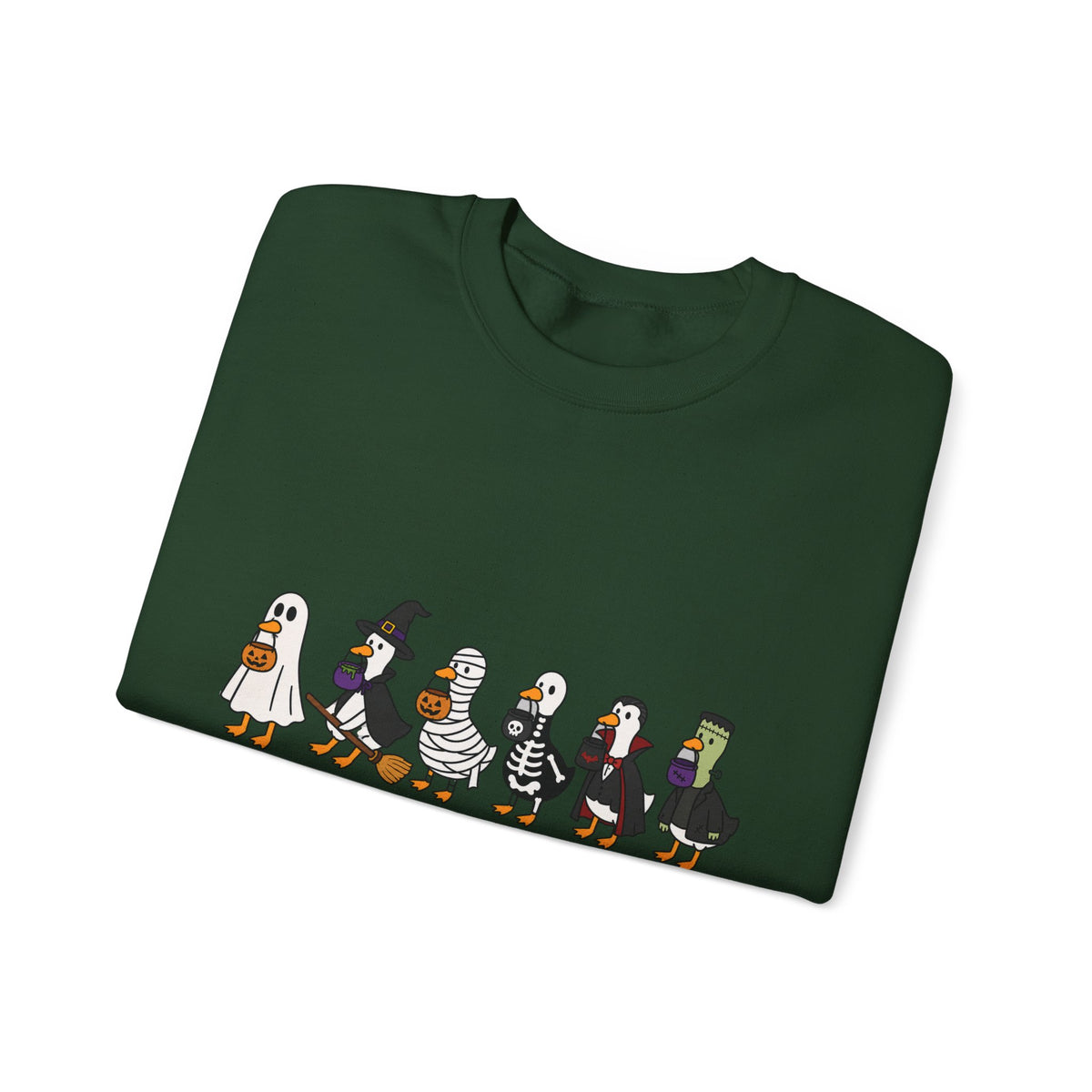 Sweatshirt — "Just a Spooky Goose" Halloween Goose Crewneck