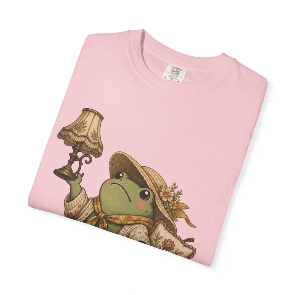 Thrifting Frog T‑Shirt — “We Thrift at Dawn” Vintage Cottagecore Tee
