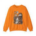 Halloween Ghost Coffee Shop Sweatshirt — Spooky Autumn Pumpkin Crewneck