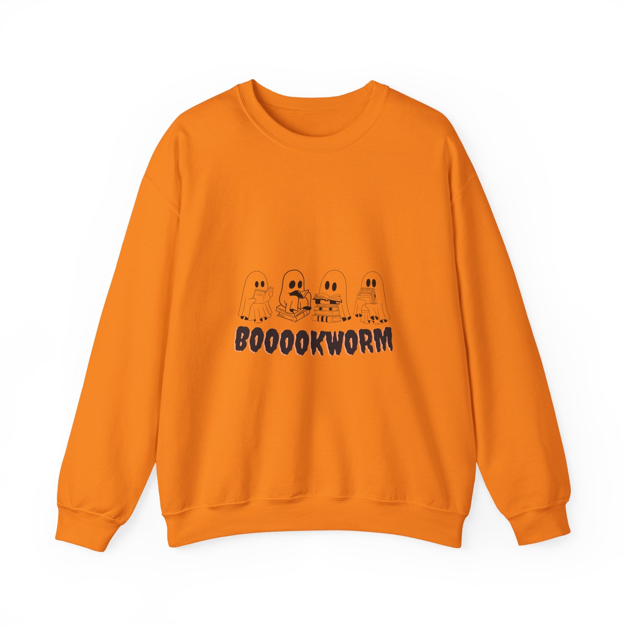 Booookworm Sweatshirt — Cute Ghosts Reading Crewneck for Book Lovers