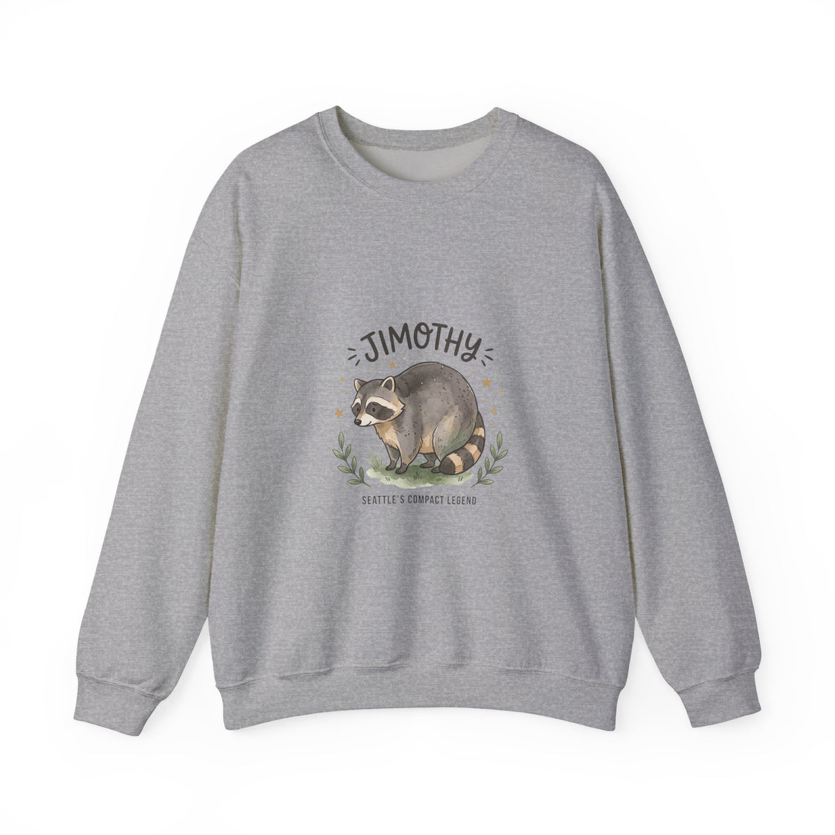 Compact Raccoon Illustration Sweatshirt | Seattle wildlife, meme culture