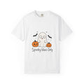 Spooky Vibes Only T-Shirt — Cute Ghost & Pumpkins Halloween Tee
