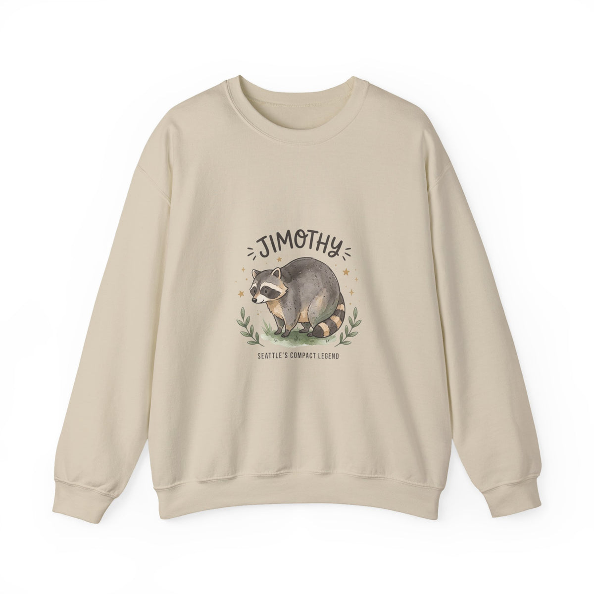 Compact Raccoon Illustration Sweatshirt | Seattle wildlife, meme culture