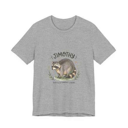 Compact Raccoon Illustration Tee | Seattle Wildlife Meme Shirt