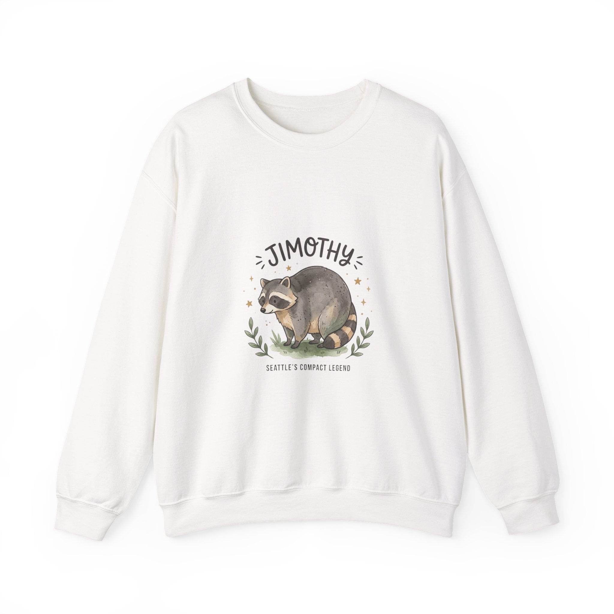 Compact Raccoon Illustration Sweatshirt | Seattle wildlife, meme culture