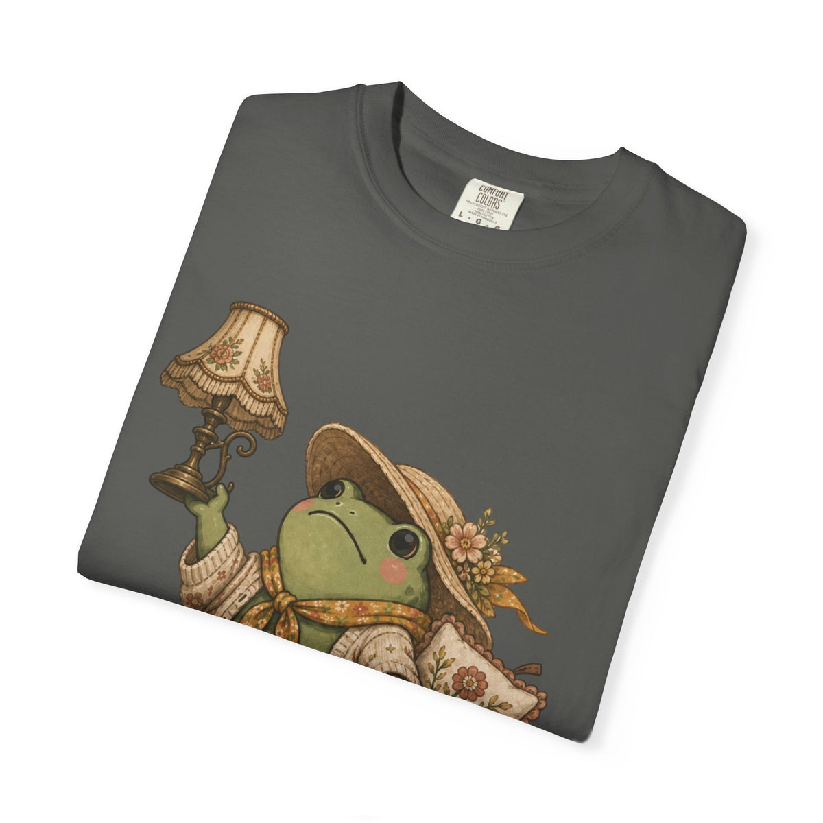 Thrifting Frog T‑Shirt — “We Thrift at Dawn” Vintage Cottagecore Tee